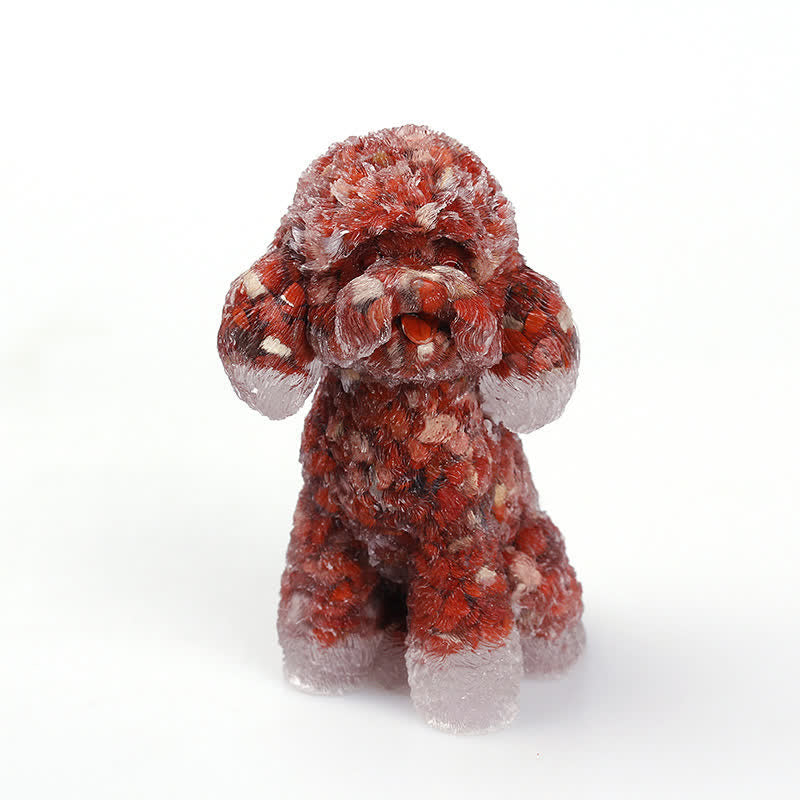 BowLift | Natural Crystal Poodle Gemstone Decoration