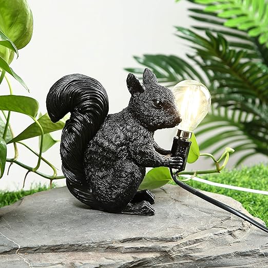 BowLift | SquirrelBright Nordic Squirrel Table Lamp | Designer Decor | LED Mood Light | Perfect for Home