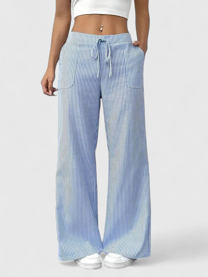 SIERRA – STRIPE FLOW LOUNGE PANTS
