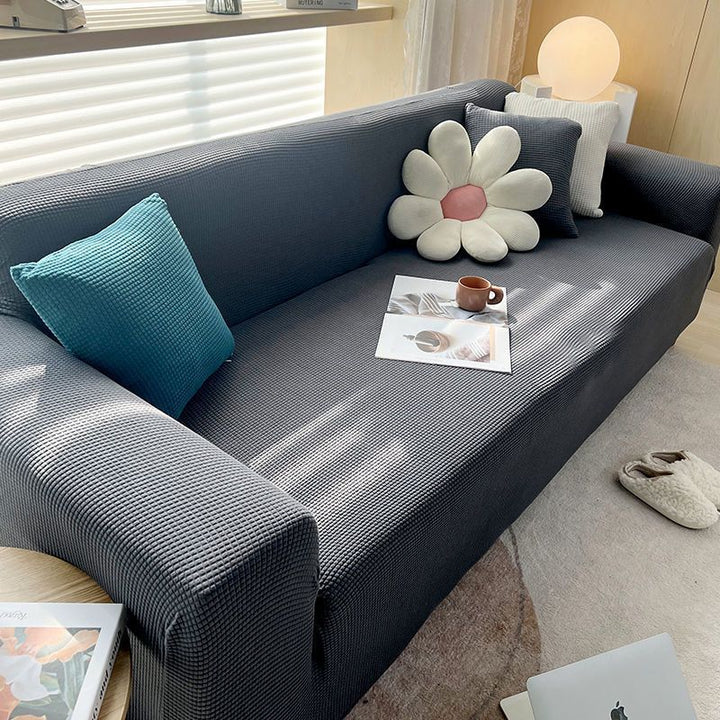 BowLift | Textured Stretch Sofa Cover | Non-Slip, Machine Washable & Protective for 1-Seater, 2-Seater, and 3-Seater Sofas