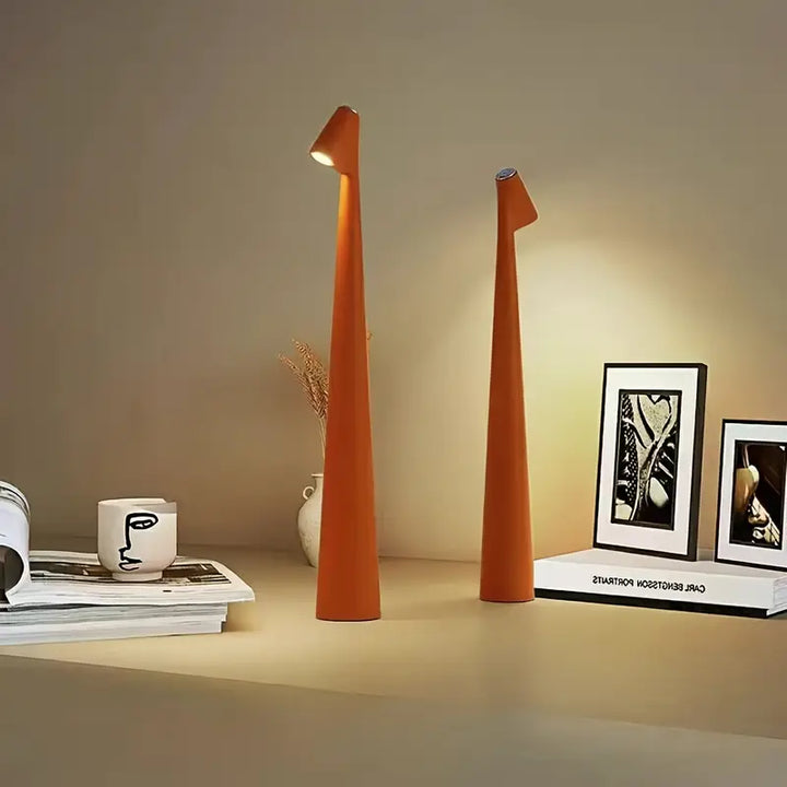 BowLift | Table Lamp Modern Red Metal LED Light