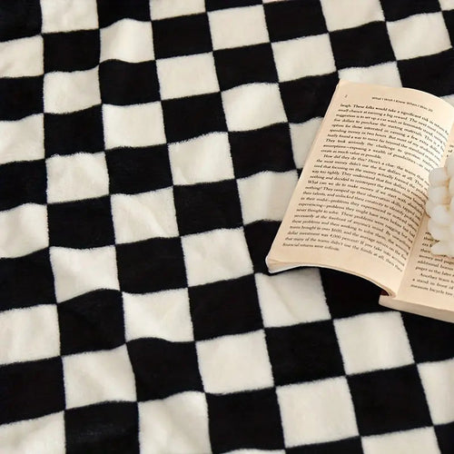 Azura | Classic Check Blanket – Soft and Warm Blanket for Sofa and Bedroom
