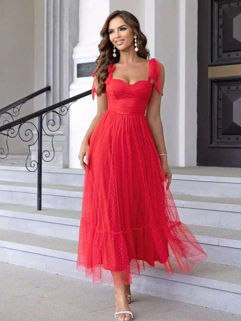 Carmen - Elegant Mesh Gown