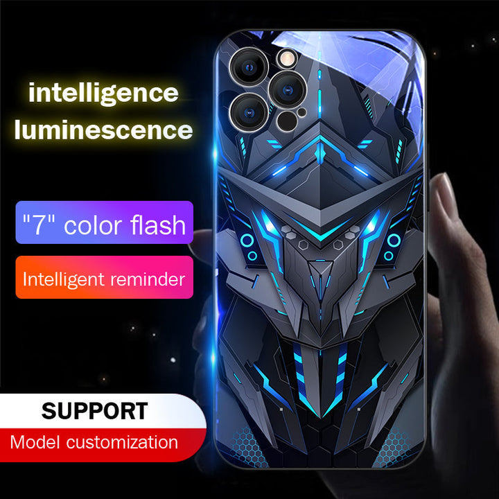 Azura | Cool Mecha Apple Smart Flash Phone Case