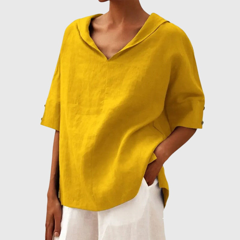 Ayla | Blouse - Blue