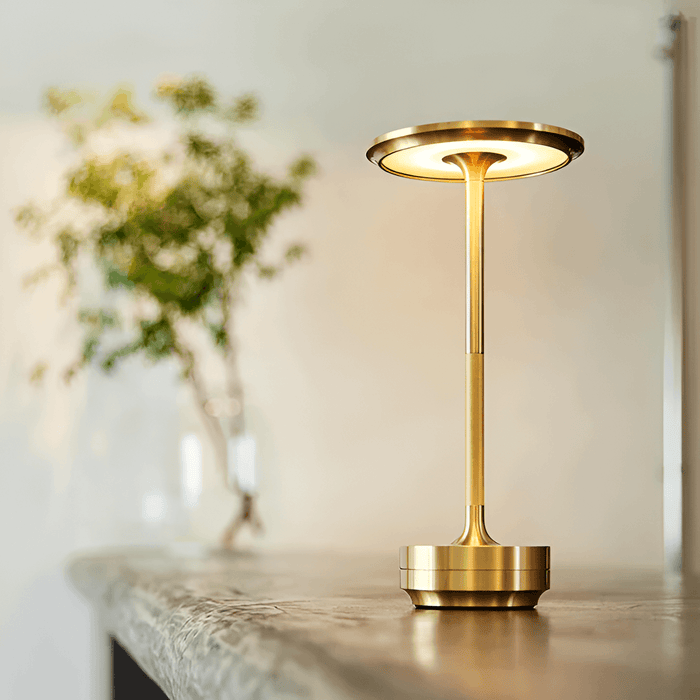 BowLift | Wireless | Rechargeable Touch-Control LED Table Lamp for Elegant Ambient Light