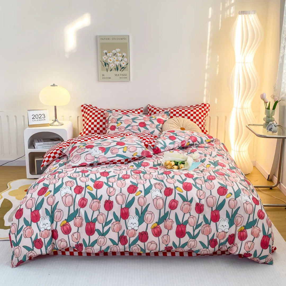 BowLift | Tova – Luxury Modern Duvet Cover Set with Pillowcases