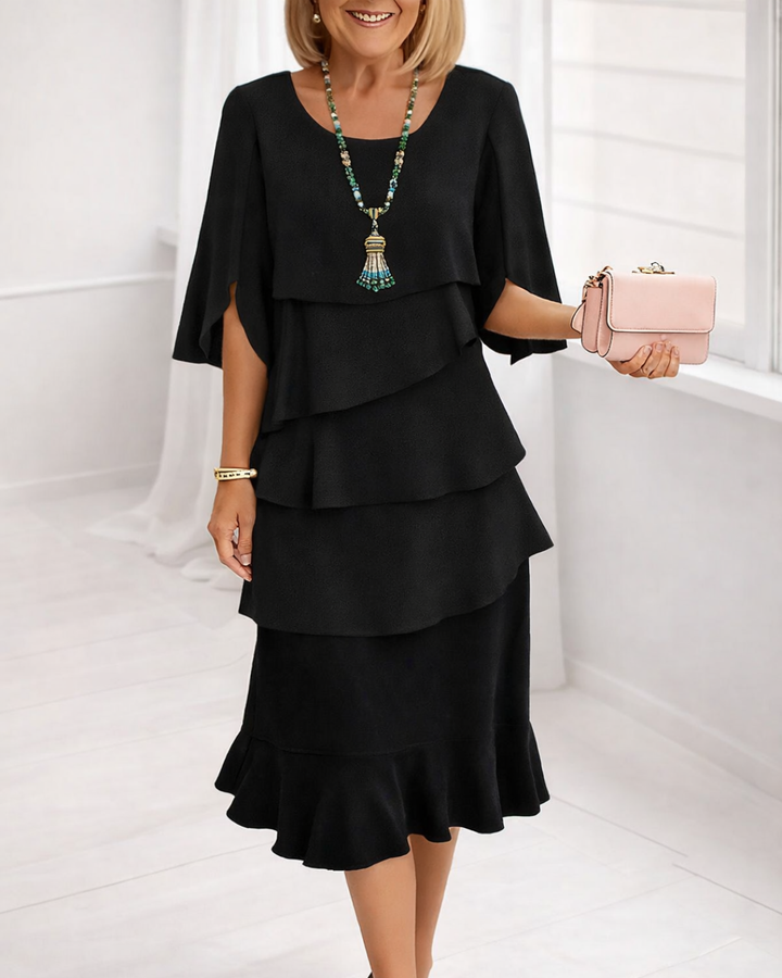 Patricia | Elegant and Comfortable Ruffled Dress