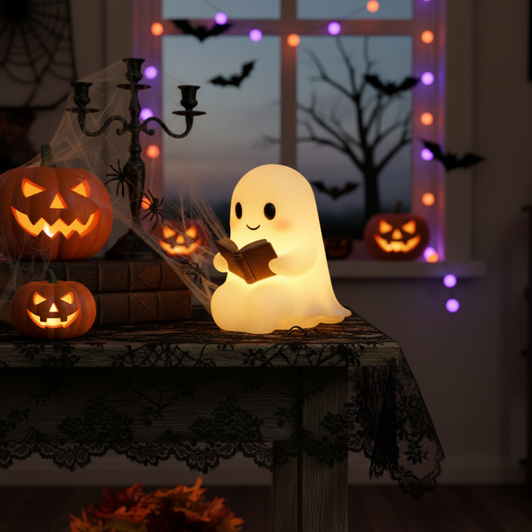 BowLift | NightSpirit Lamp – Handmade Decorative Night Light with Warm Light