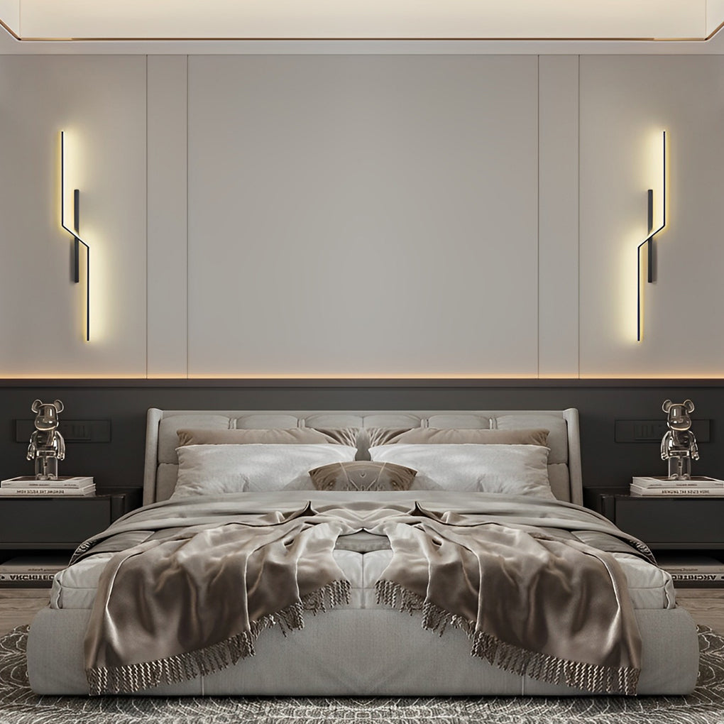 BowLift | Lines Creative LED Modern Minimalist Wall Lamp Decorative Wall Lights Lighting