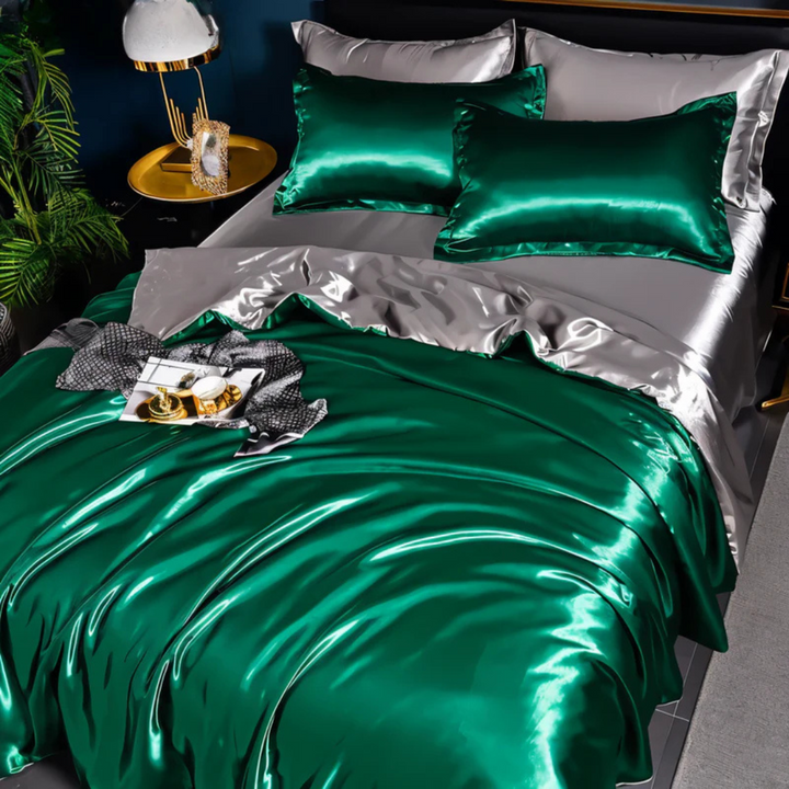 BowLift | Soft and Breathable Luxury Silk Duvet Cover