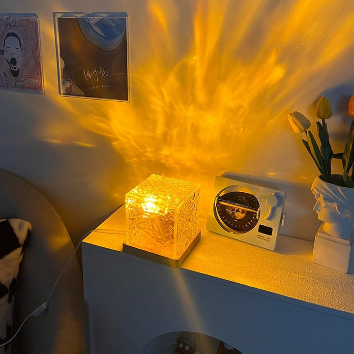 BowLift | LED Table Lamp with Water Wave Effect