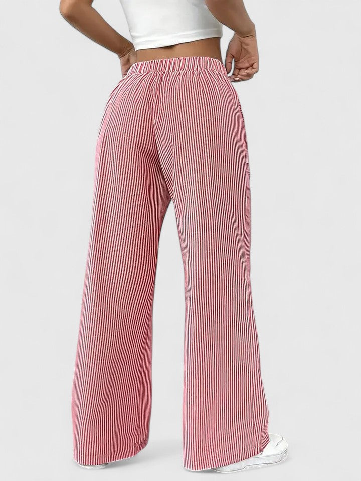 SIERRA – STRIPE FLOW LOUNGE PANTS