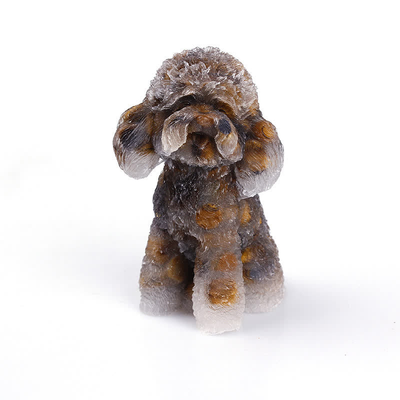BowLift | Natural Crystal Poodle Gemstone Decoration