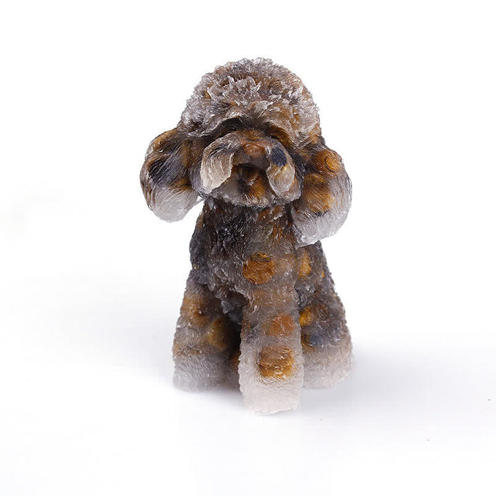 BowLift | Natural Crystal Poodle Gemstone Decoration