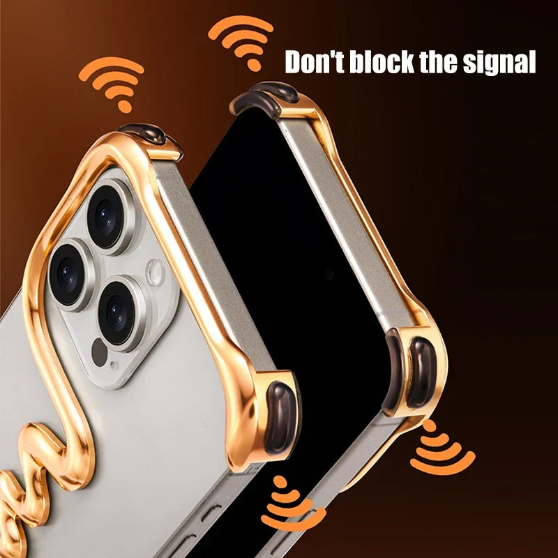 Azura | Metal Alloy Frameless iPhone Case