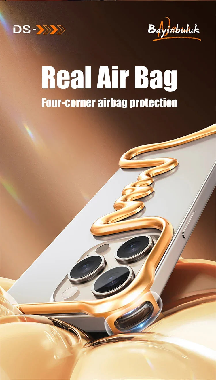 Azura | Metal Alloy Frameless iPhone Case