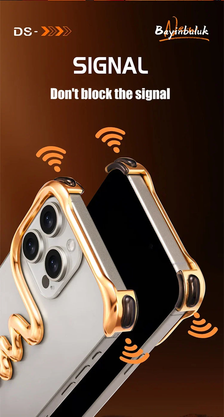 Azura | Metal Alloy Frameless iPhone Case