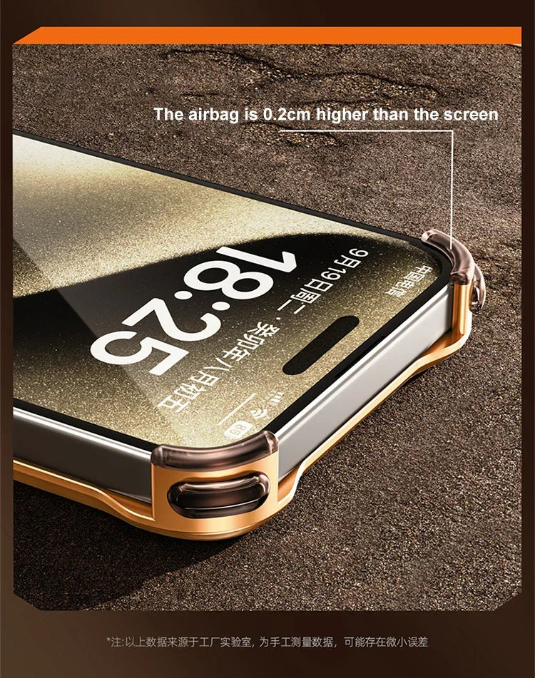 Azura | Metal Alloy Frameless iPhone Case