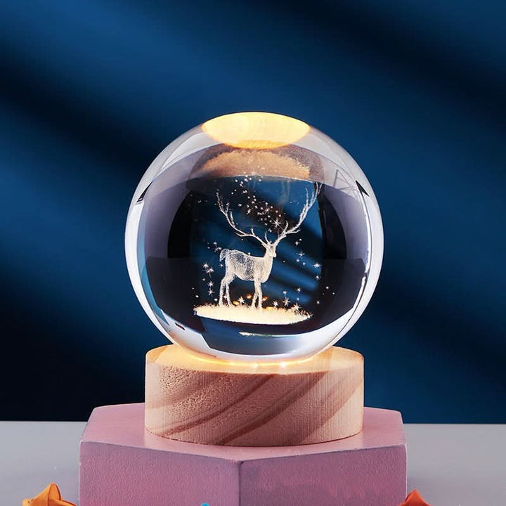 BowLift | Elegant 3D LED Night Light with Sparkling Star Effect