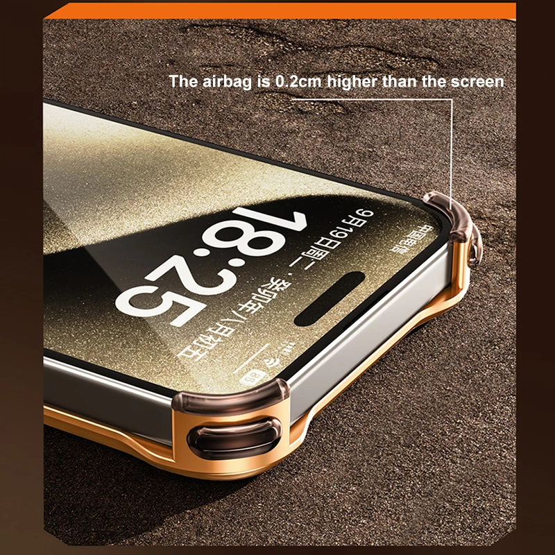 BowLift | Frameless Metal Track Bumper iPhone Case