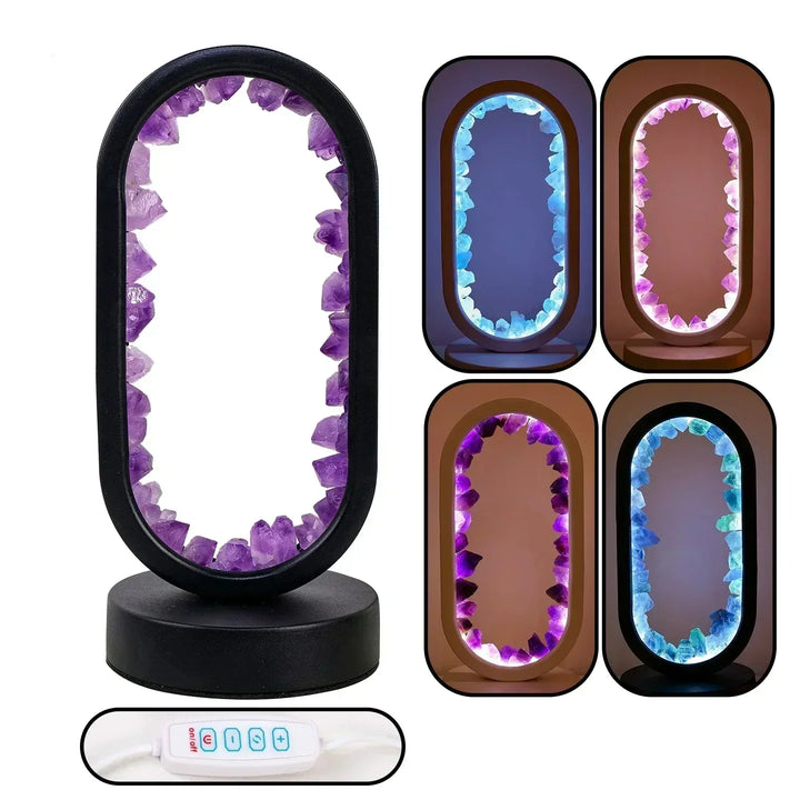 BowLift | Table lamp with crystal ambient light design