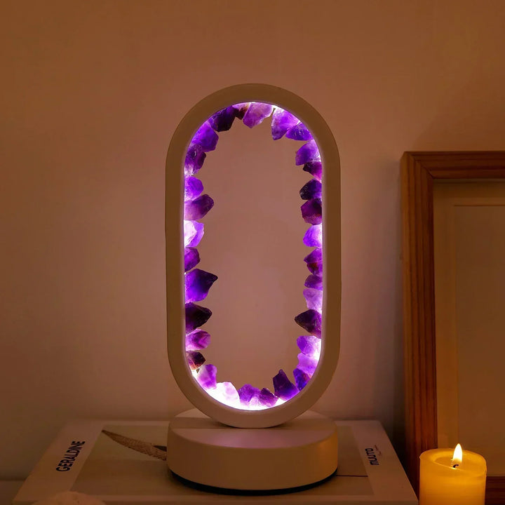 BowLift | Table lamp with crystal ambient light design