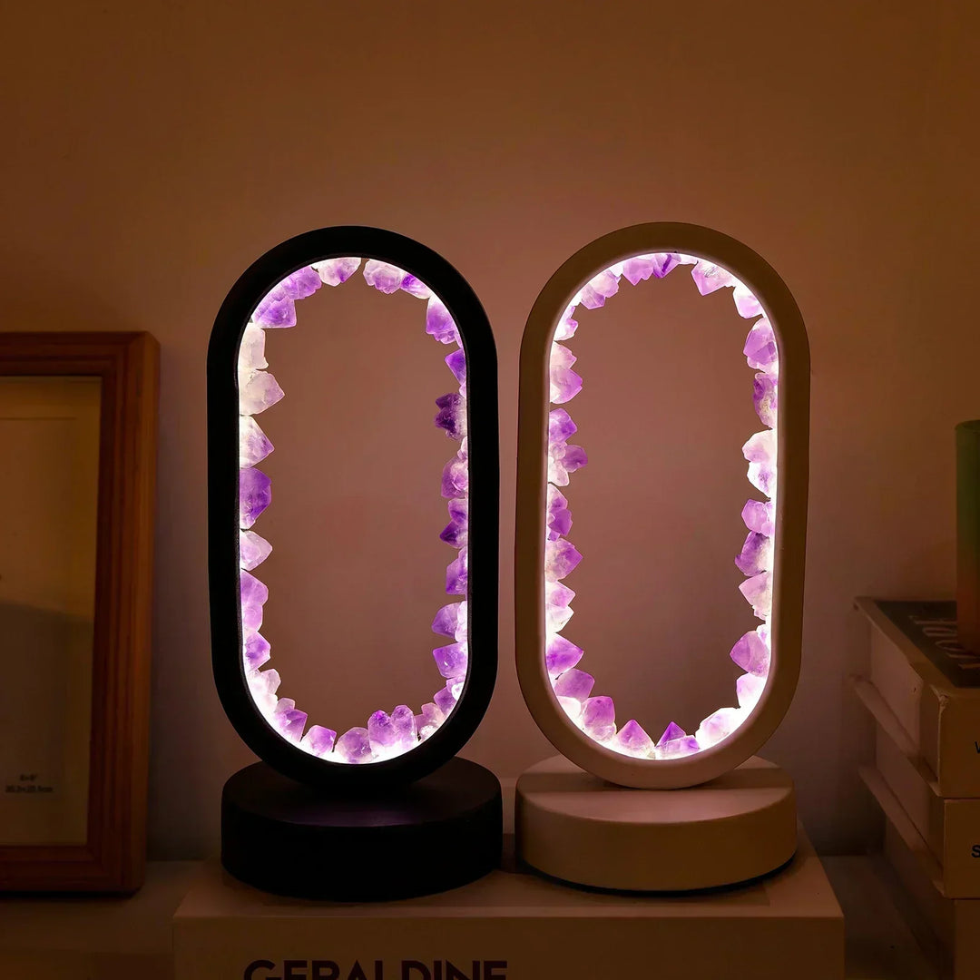BowLift | Table lamp with crystal ambient light design