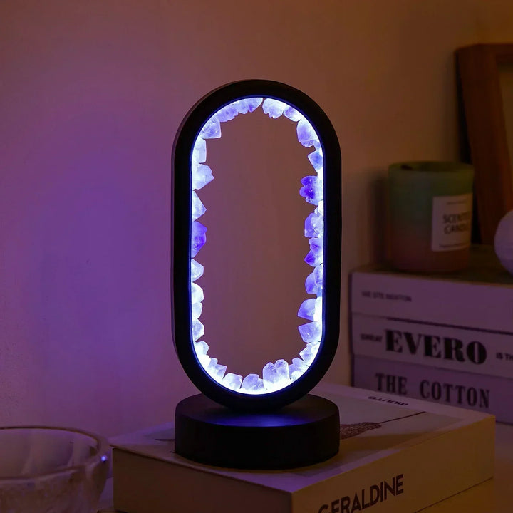 BowLift | Table lamp with crystal ambient light design
