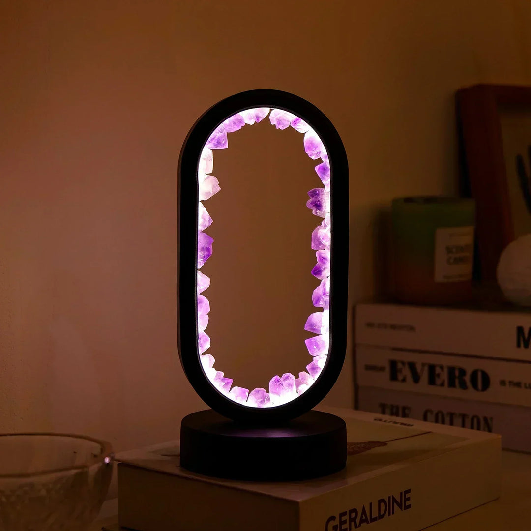 BowLift | Table lamp with crystal ambient light design