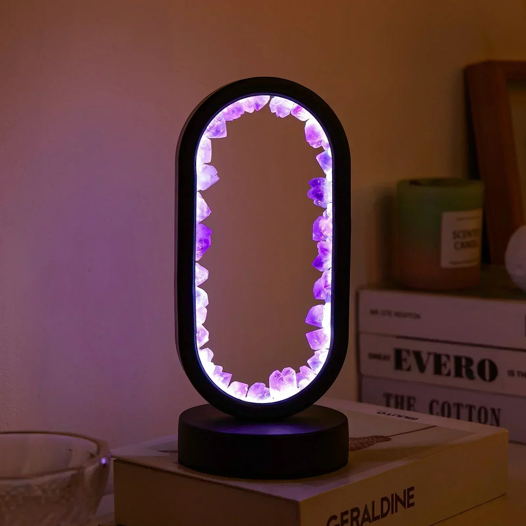 BowLift | Table lamp with crystal ambient light design