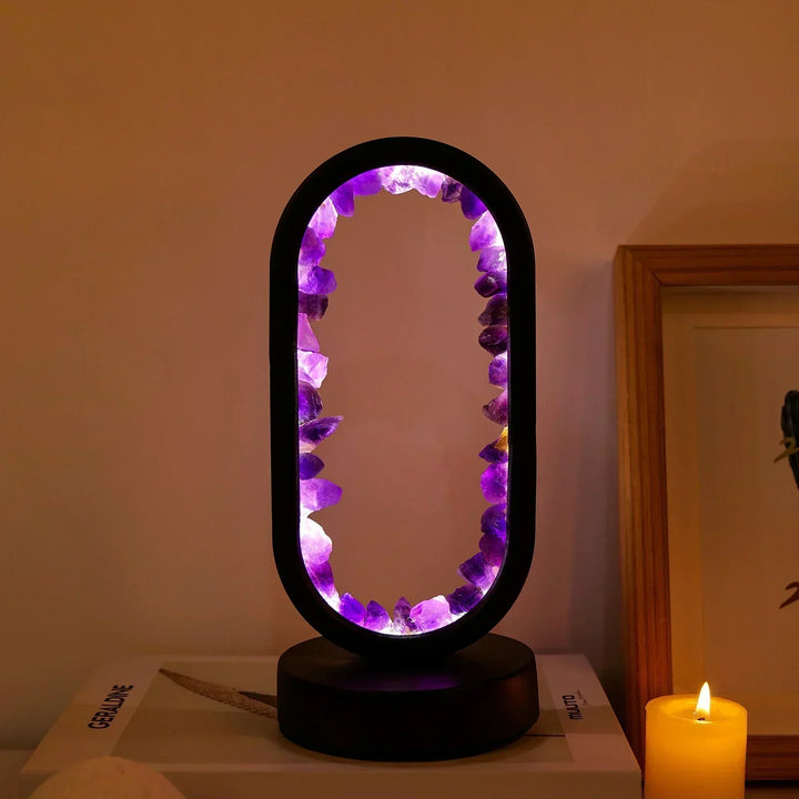 BowLift | Table lamp with crystal ambient light design