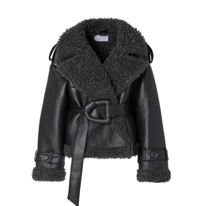 Avery – Cozy Urban Shearling-Style Jacket