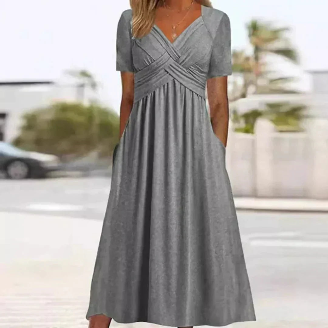 Frances | Sophisticated Flattering Elegance Dress