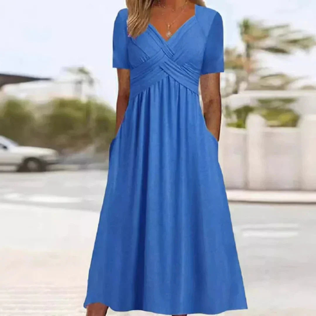 Frances - Sophisticated Flattering Elegance Dress