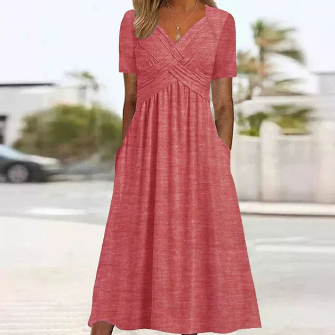 Frances - Sophisticated Flattering Elegance Dress
