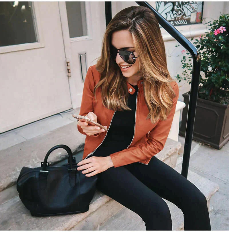 Abigail - Italian Leather Jacket