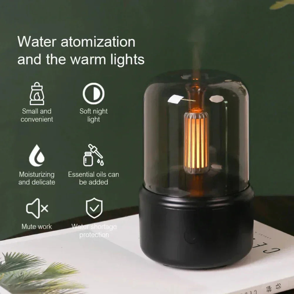 BowLift | Aromin – Portable Mini Aroma Diffuser with Night Light