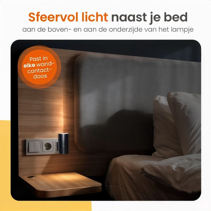 BowLift | Dimmable LED night light with day/night sensor for pleasant room lighting