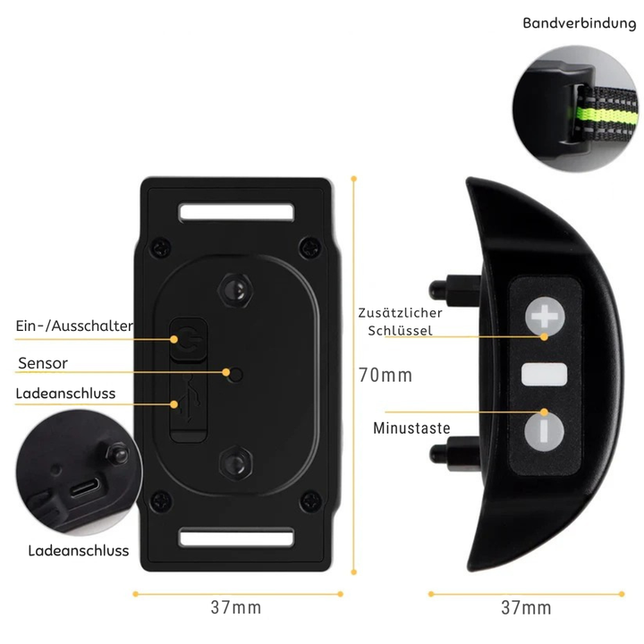 Automatic Anti-Bark Collar with Sound & Shock Azura
