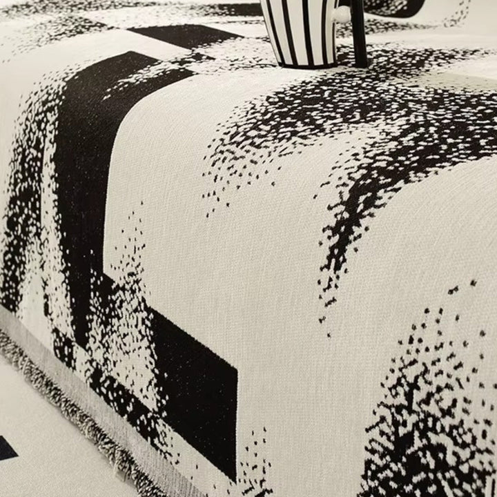 BowLift | Avant-Garde Abstract Chenille Sofa Cover