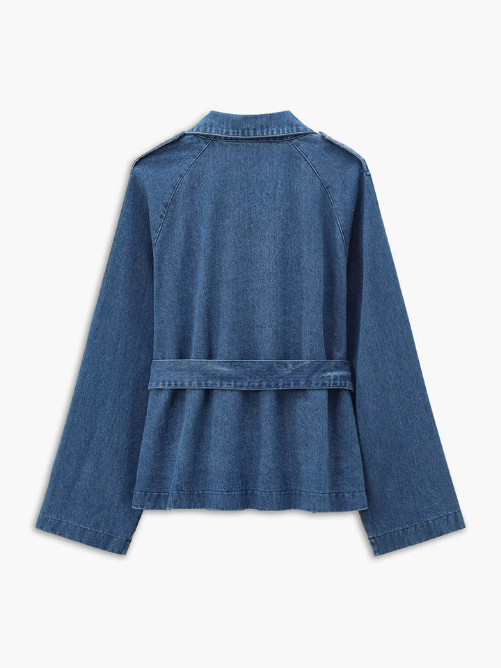ASHLEY – BELTED DOUBLE-BREASTED JACKET