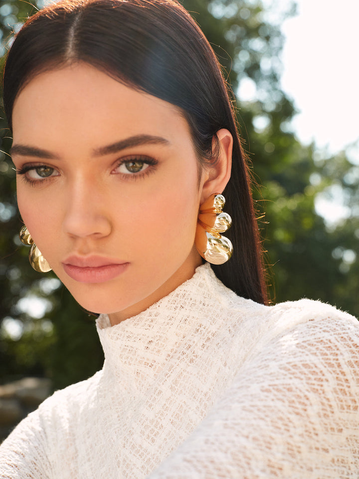 Demi | Butterfly Wing Stud Earrings