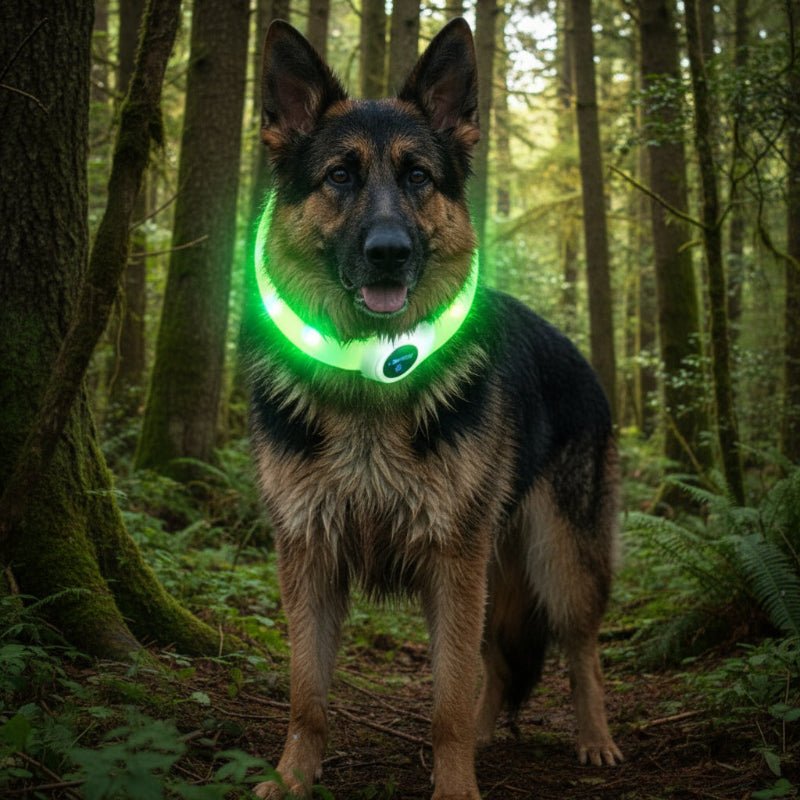 Azura | LED Light Collar for Dogs for Safe Walks at Night