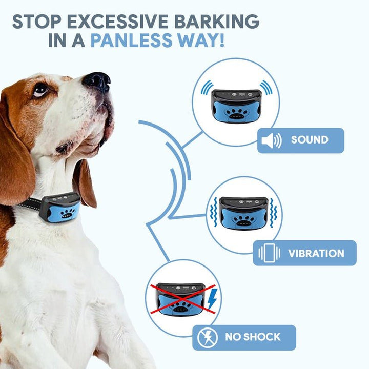 Azura | Intelligent Anti-Bark Dog Collar with Sonic Wave Technology and Adjustable Fit