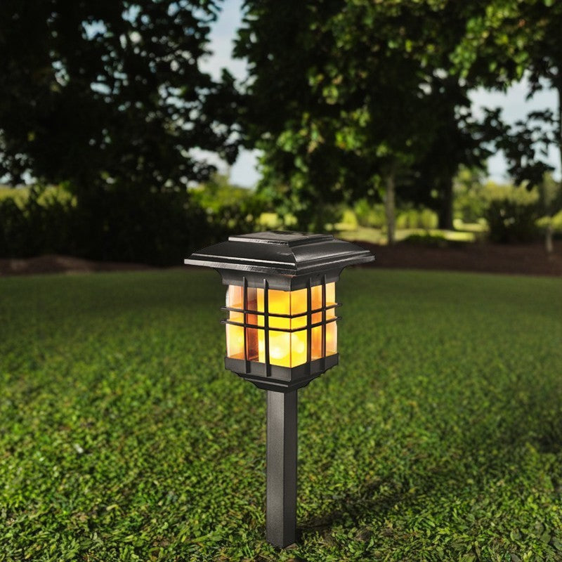 Modern Minimalist Column Plastic LED Solar Standing Floor Lamp For Garden | Bowlift