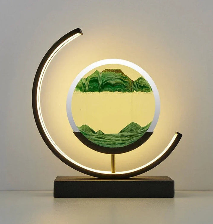 BowLift | Balance Sand Art Lamp | Best Lava Lamps-Inspired Space Lamp, Cool LED Night Light for Relaxing Bedroom & Living Room Decor