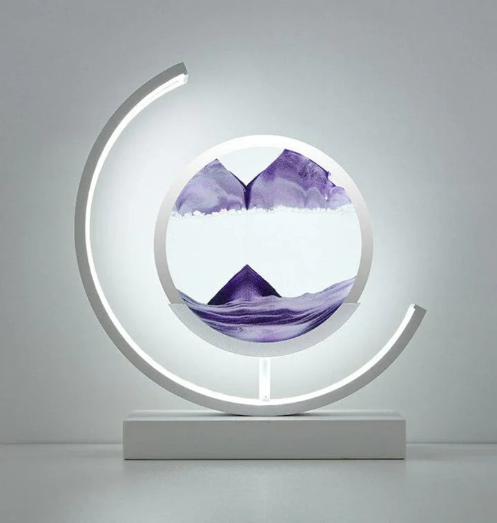 BowLift | Balance Sand Art Lamp | Best Lava Lamps-Inspired Space Lamp, Cool LED Night Light for Relaxing Bedroom & Living Room Decor