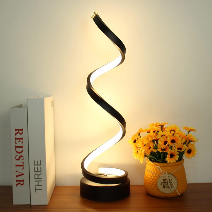 BowLift | LED Table Lamp Modern Spiral Design