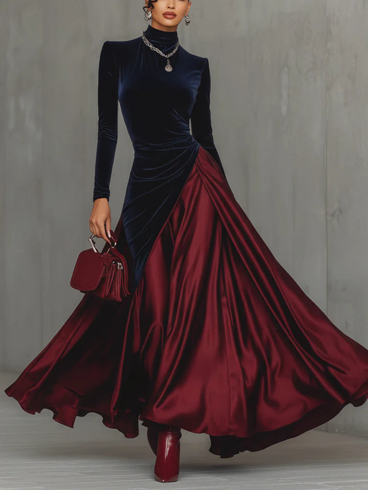 Brenna™ Elegant Suede Dress